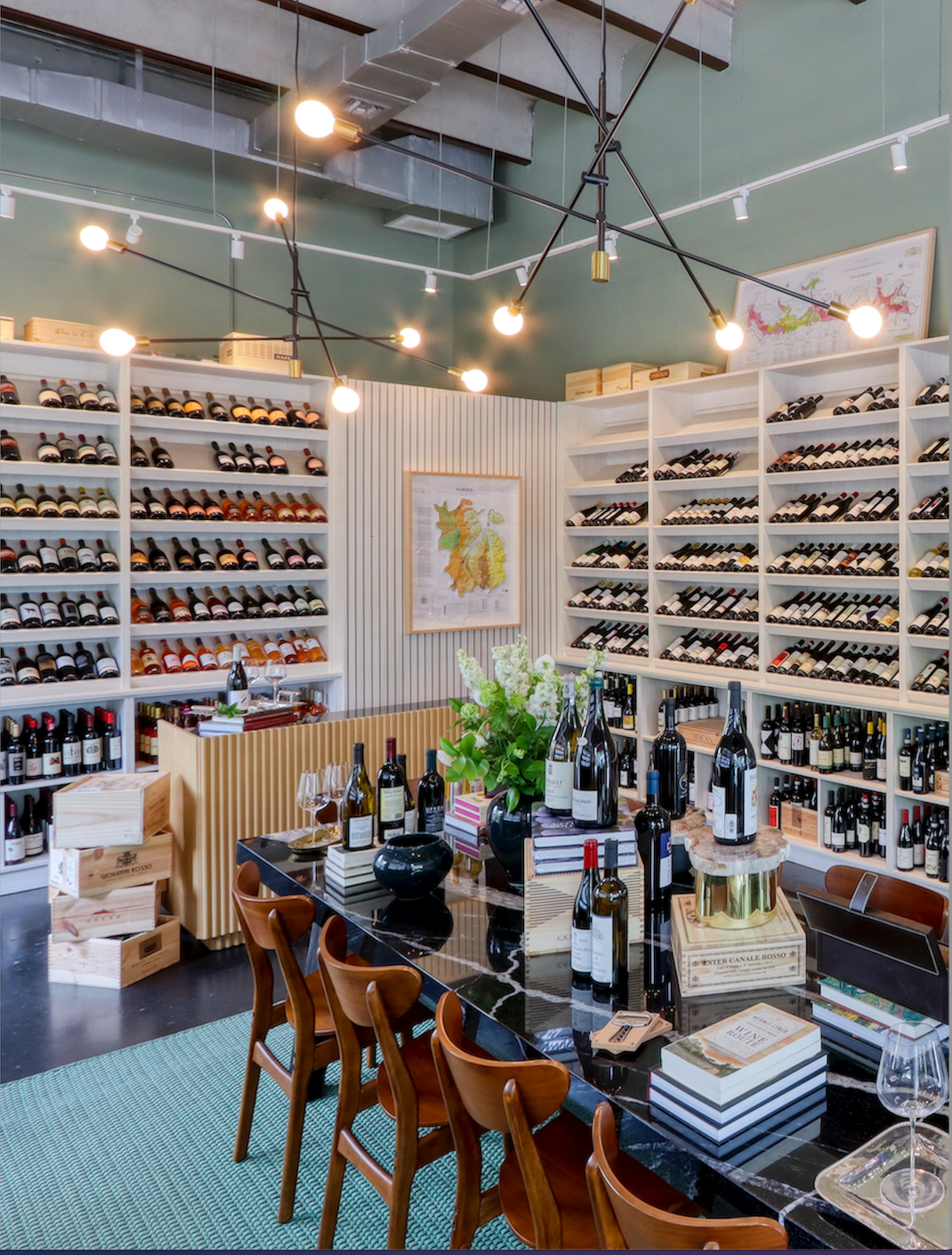 What to look for in a wine shop?