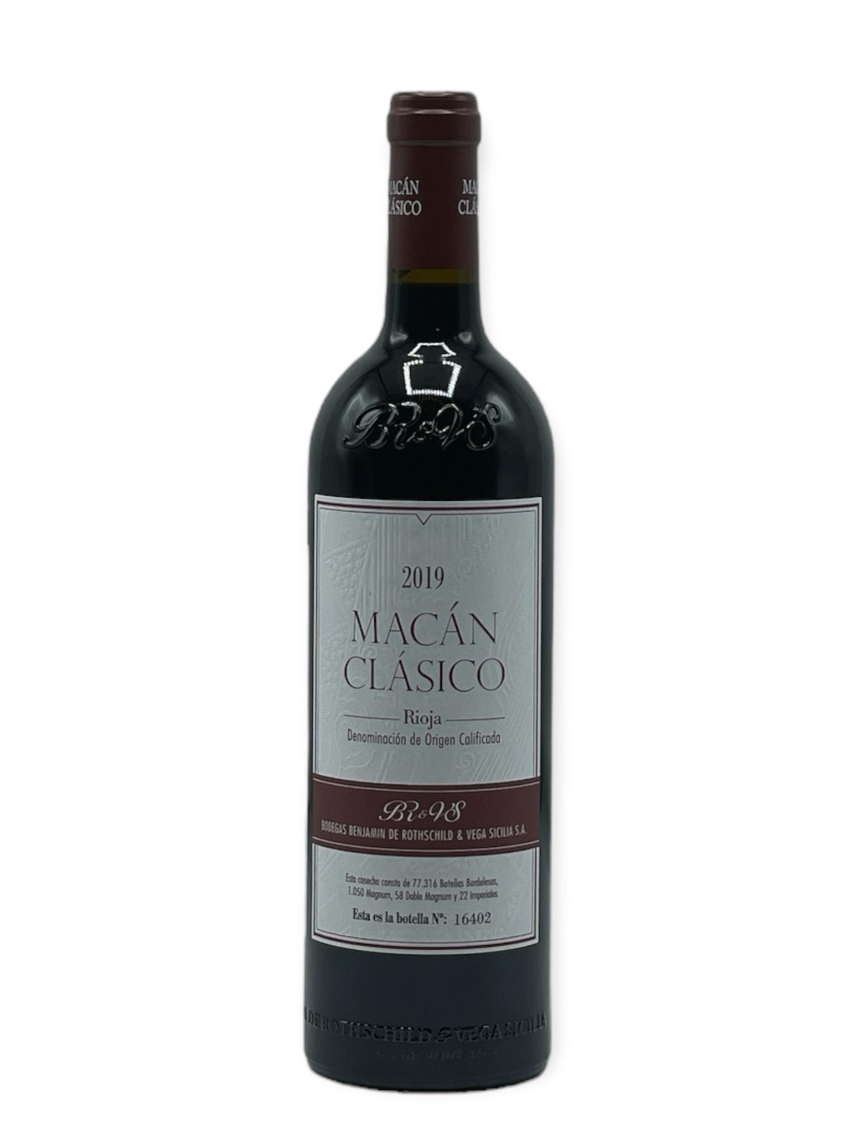 Benjamin de Rothschild &amp; Vega Sicilia - Rioja &#39;Macán Clásico&#39; 2019