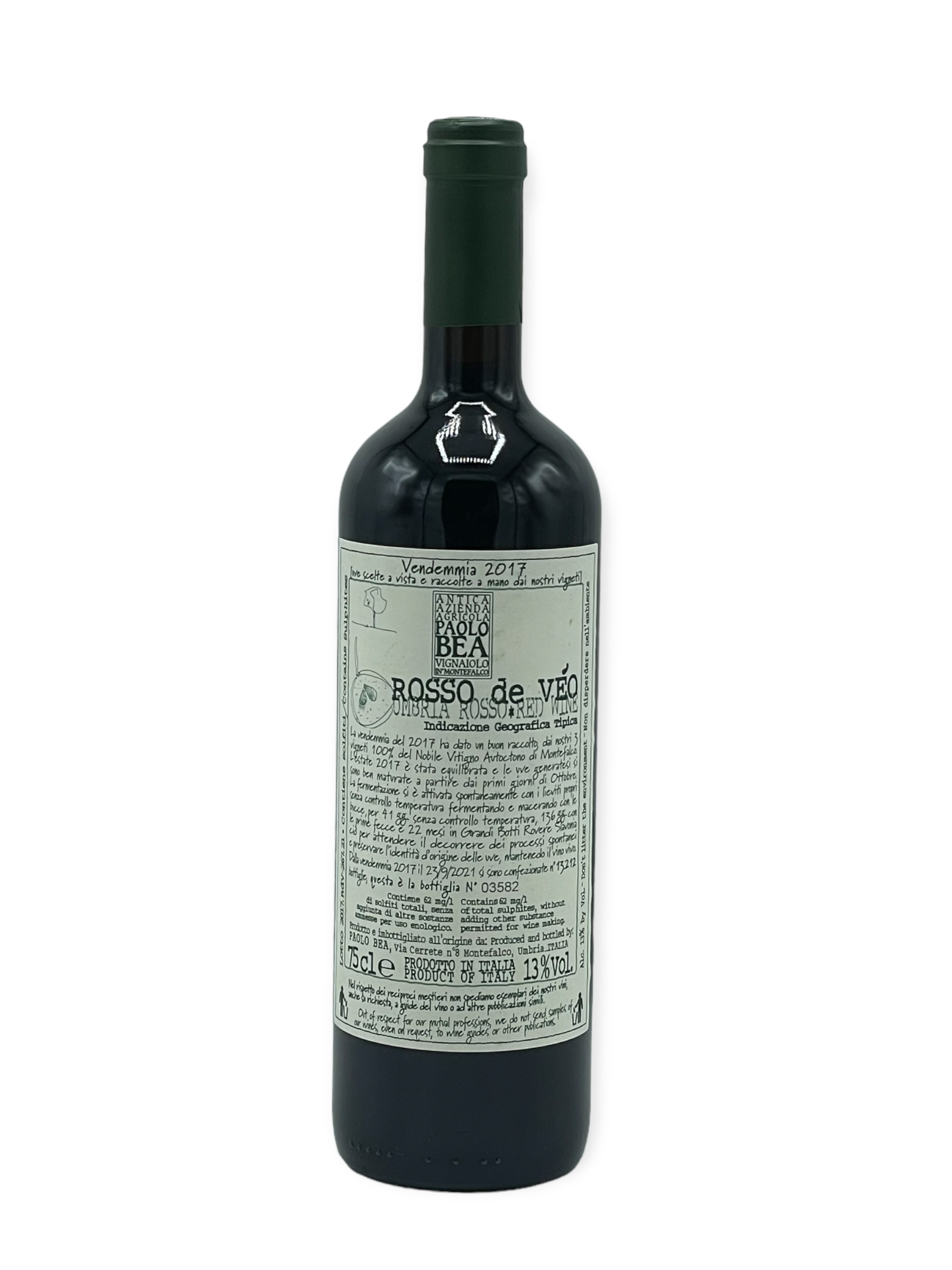 Paolo Bea - Rosso de Veo Umbria 2017
