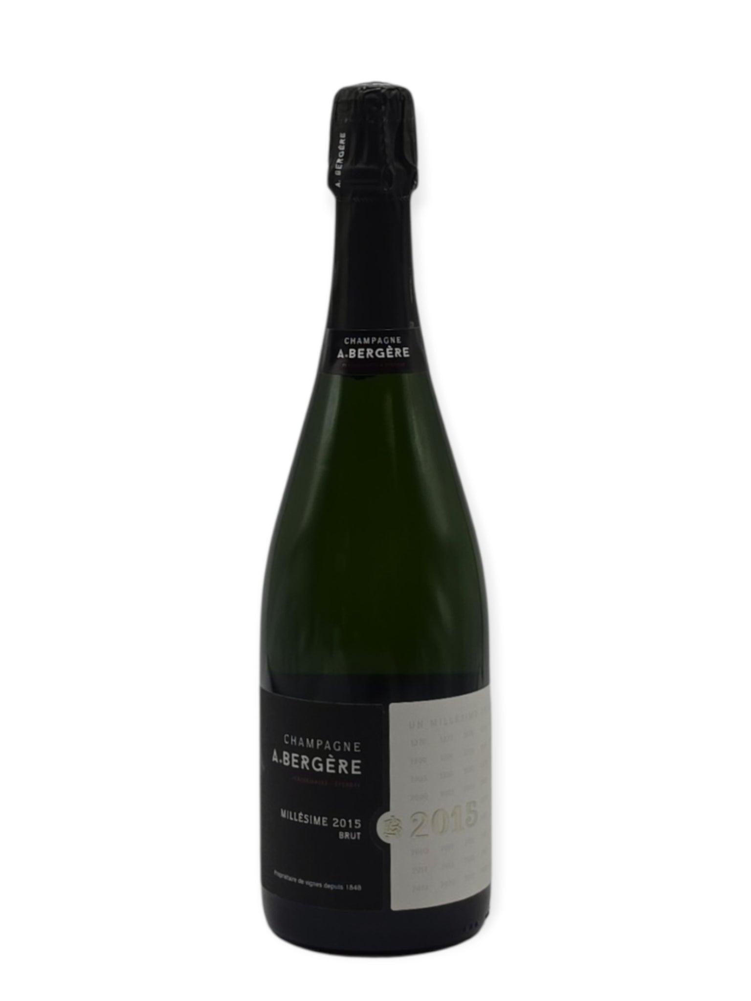 A. Bergère - Champagne Brut 'Millésimé' 2015