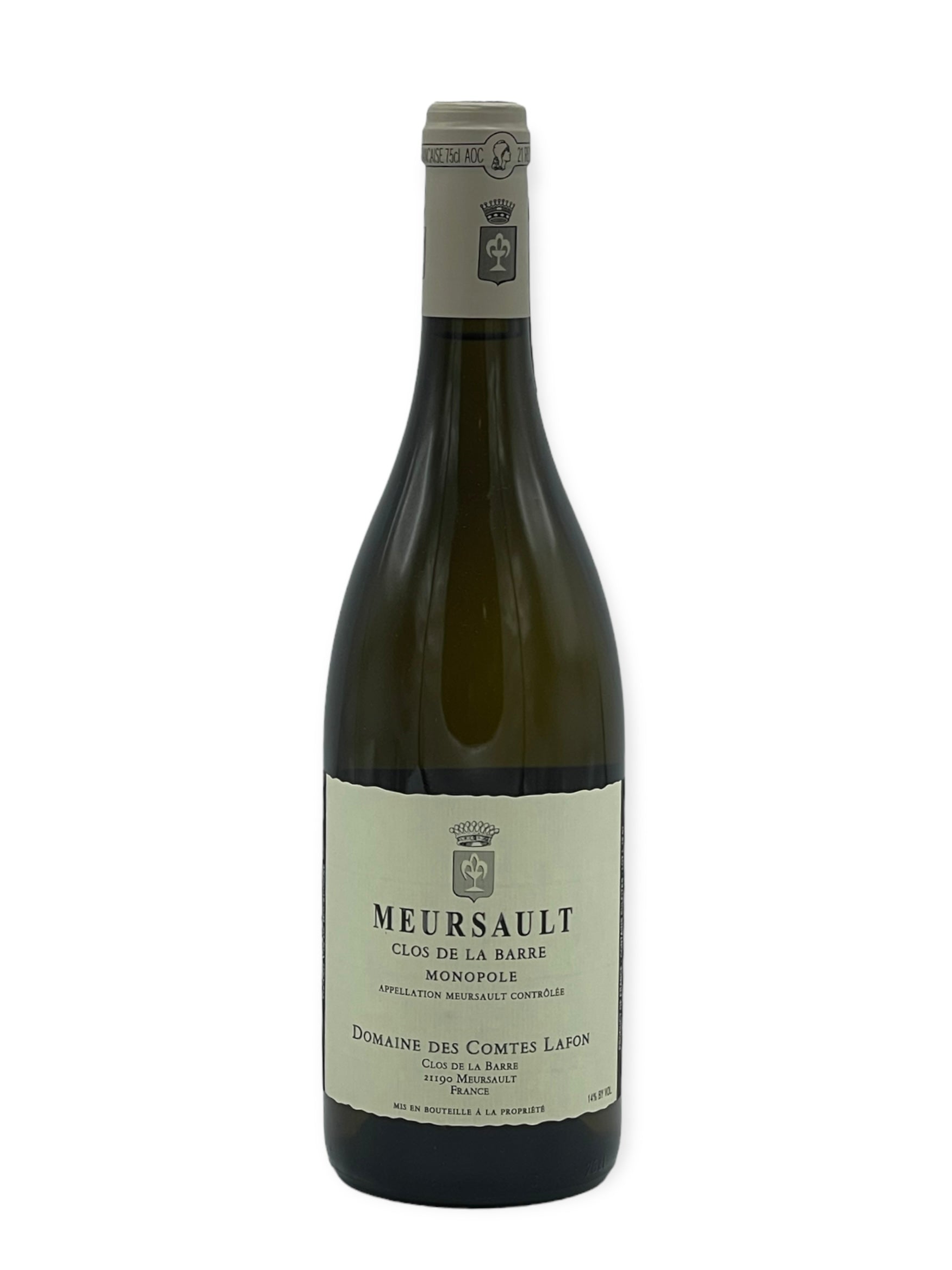 ワイン Domaine des Comtes Laron Meursault 2002 銘酒 コントラフォン・ムルソー 1級畑 クロ・ド・ラ・バール