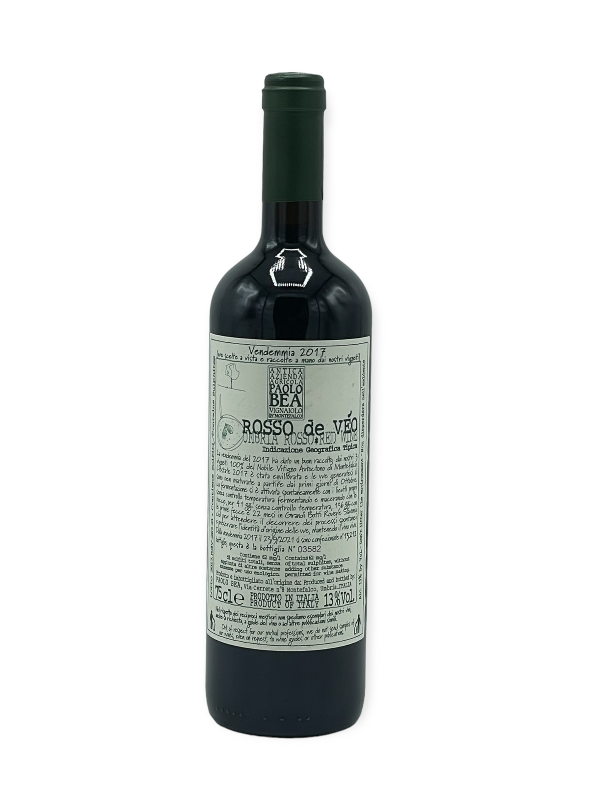Paolo Bea - Rosso de Veo Umbria 2019
