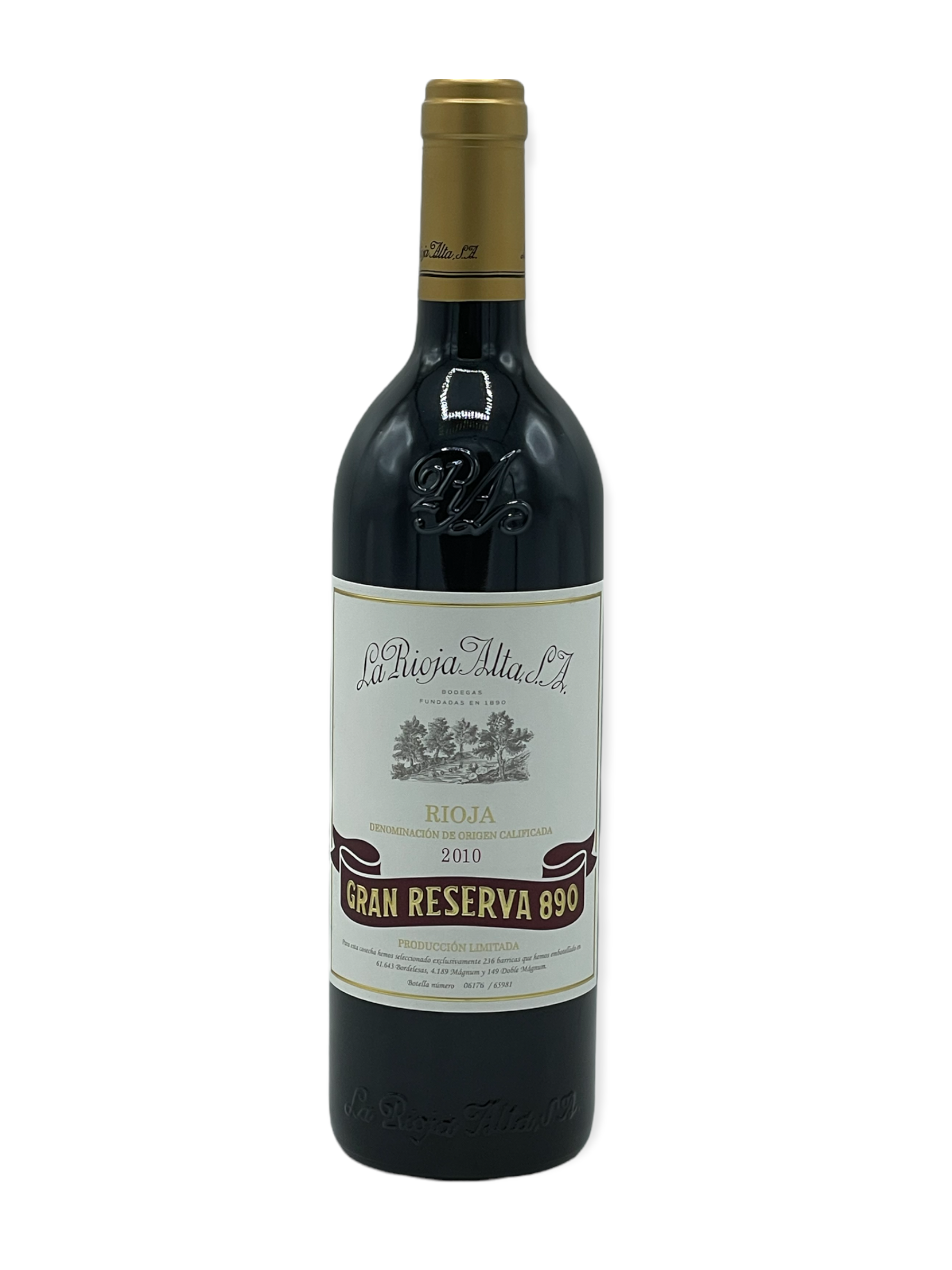 La Rioja Alta S.A. - Rioja Gran Reserva '890' 2010 (Magnum)