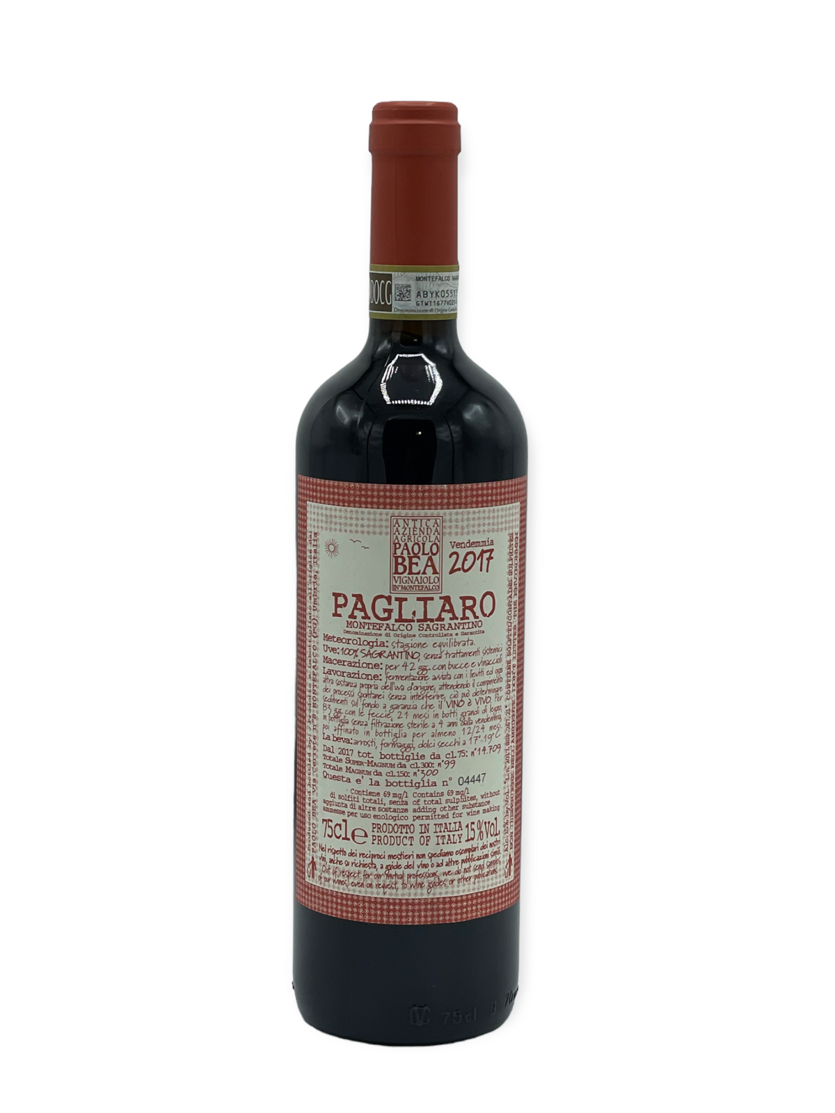 Paolo Bea - Pagliaro Sagrantino di Montefalco 2019