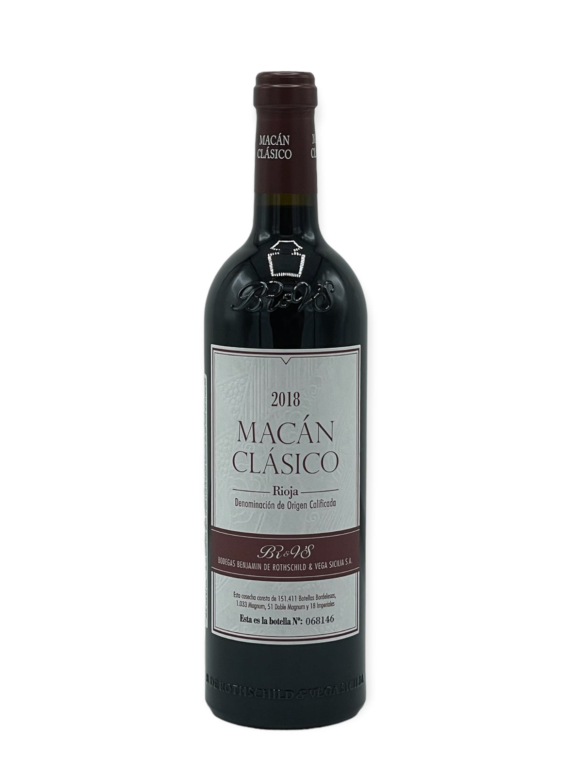 Benjamin de Rothschild &amp; Vega Sicilia - Rioja &#39;Macán Clásico&#39; 2018