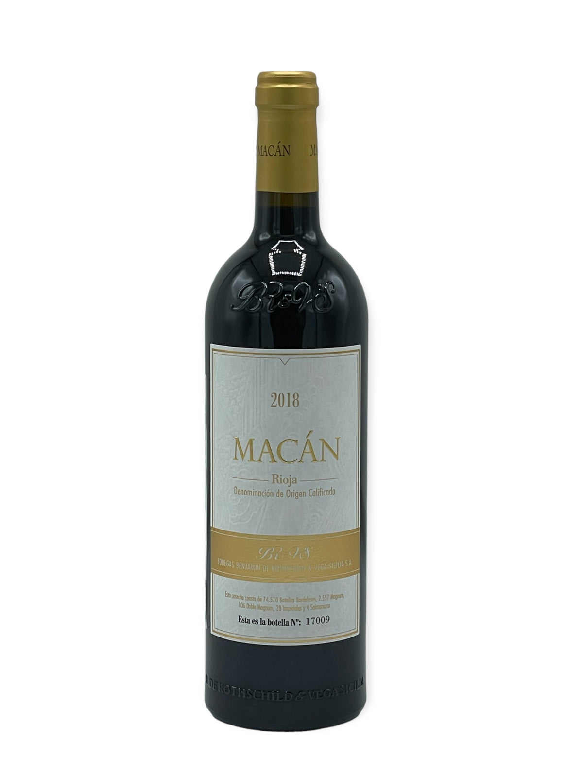 Benjamin de Rothschild &amp; Vega Sicilia - Rioja &#39;Macán&#39; 2018