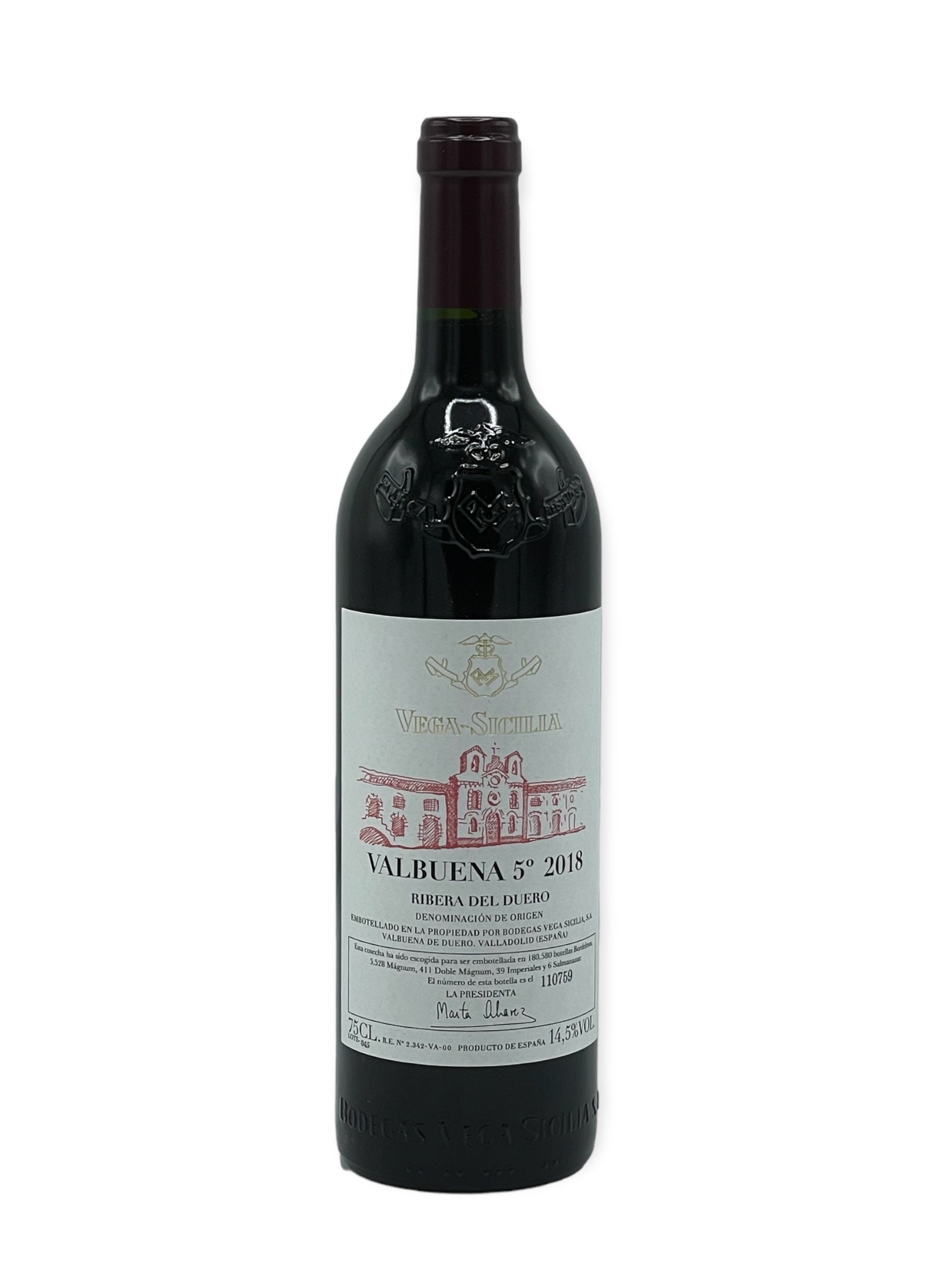 Vega Sicilia - Ribera del Duero 'Valbuena 5º' 2018 (Magnum)