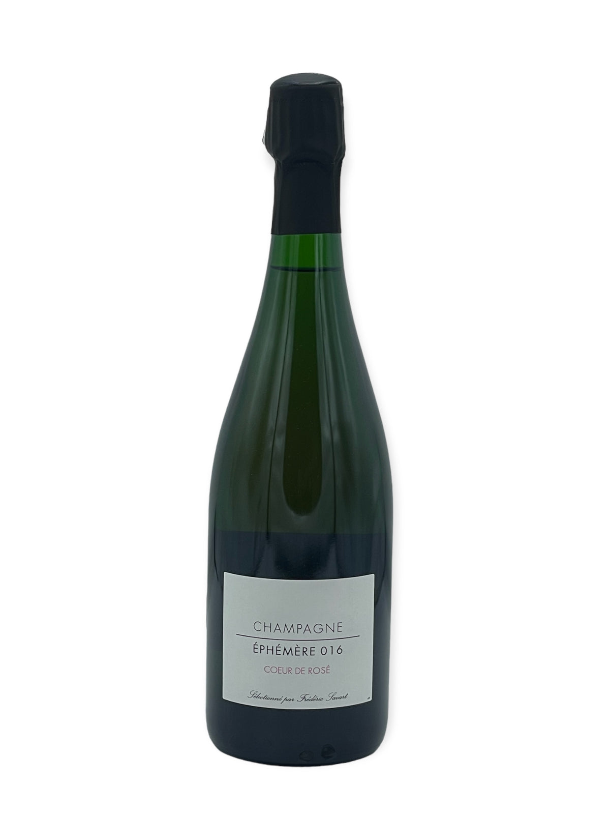 Champagne &#39;Ephemere 016&#39; Coeur de Rose F. Savart