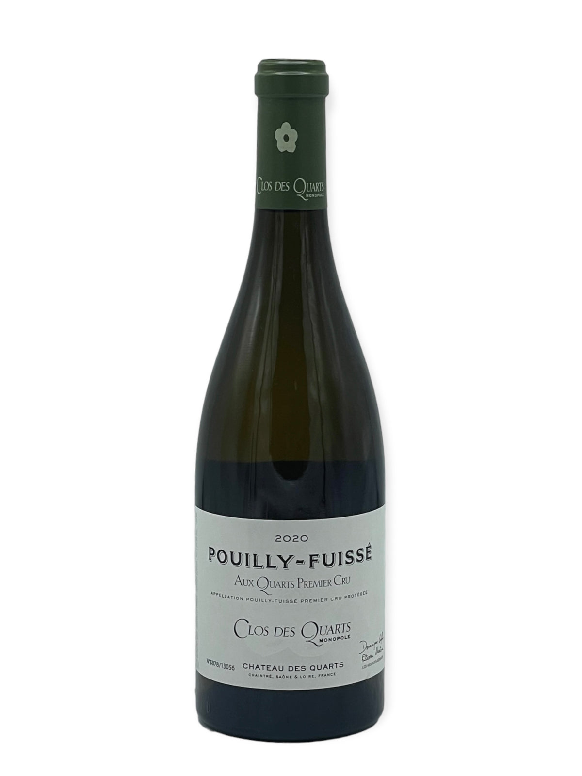 Château des Quarts Pouilly-Fuissé Clos de Quarts 2022
