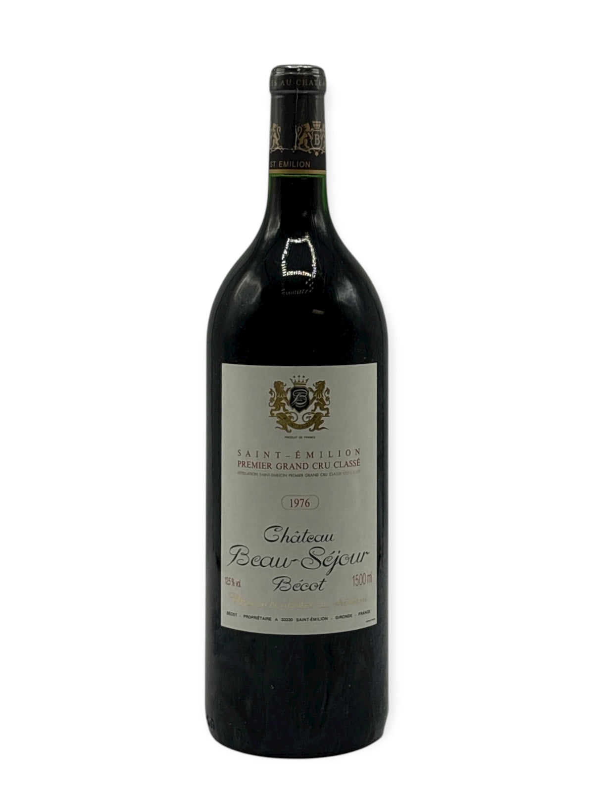 Château Beau-Séjour Bécot - Saint Émilion Grand Cru 1976 (Magnum)
