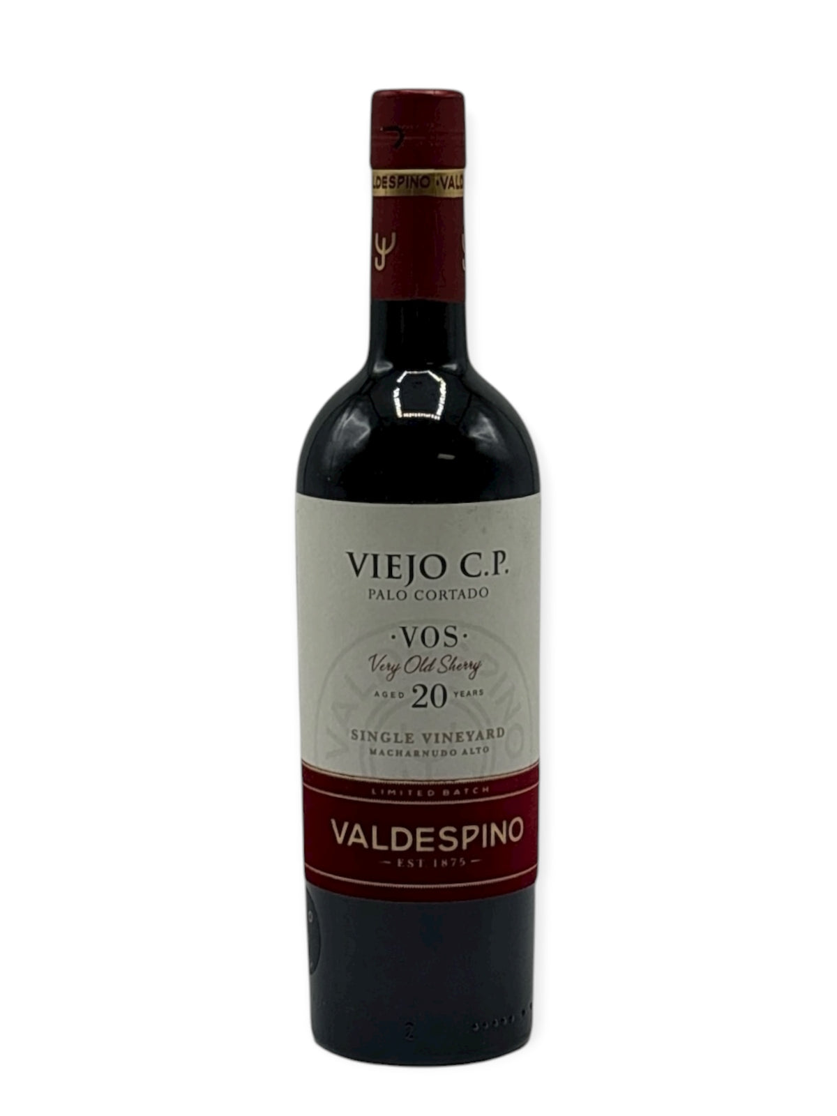 Valdespino Jerez-Xérès-Sherry - Palo Cortado Viejo C.P. Single Vineyard Macharnudo alto 20 years