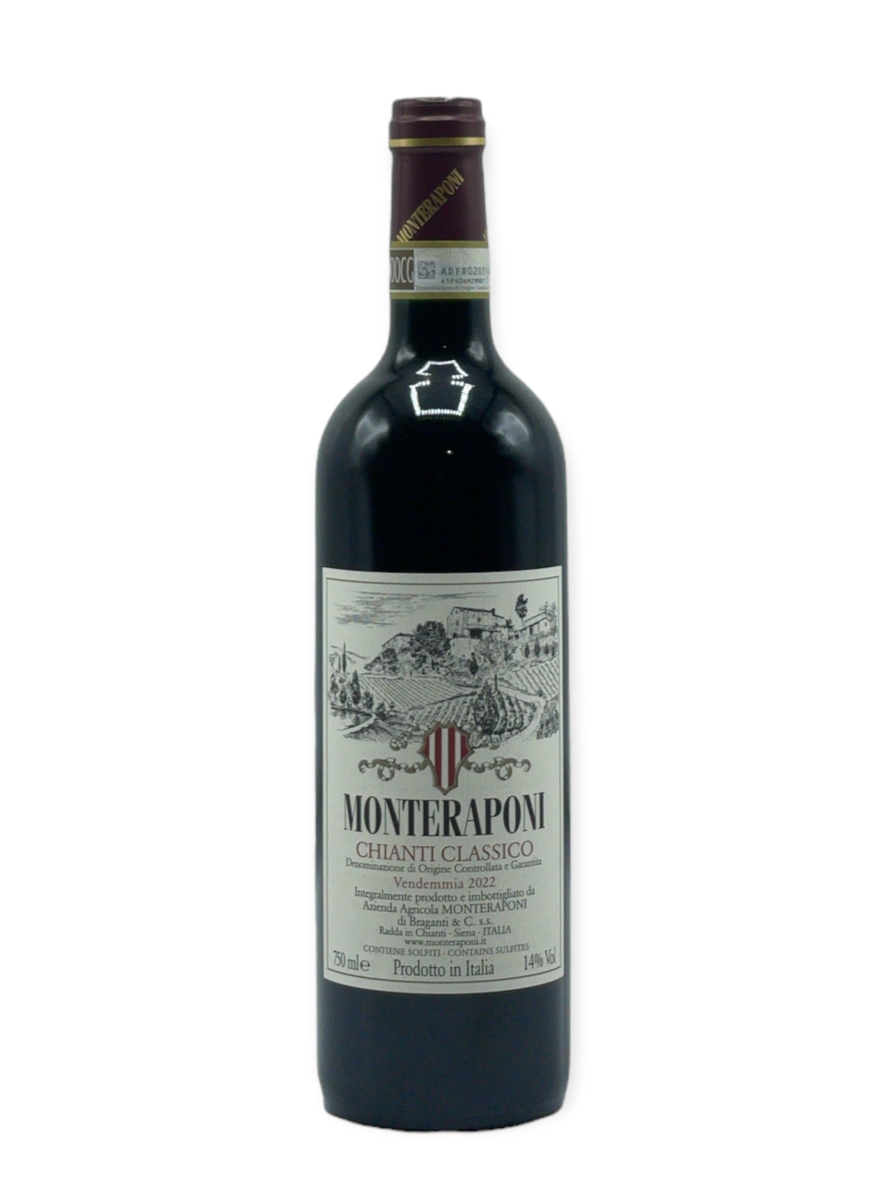 Monteraponi - Chianti Classico 2022 - VinoNueva Fine & Rare Wine Miami