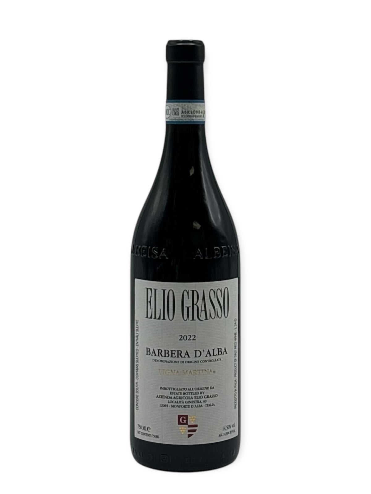 Elio Grasso - Barbera d&#39;Alba &#39;Vigna Martina&#39; 2022