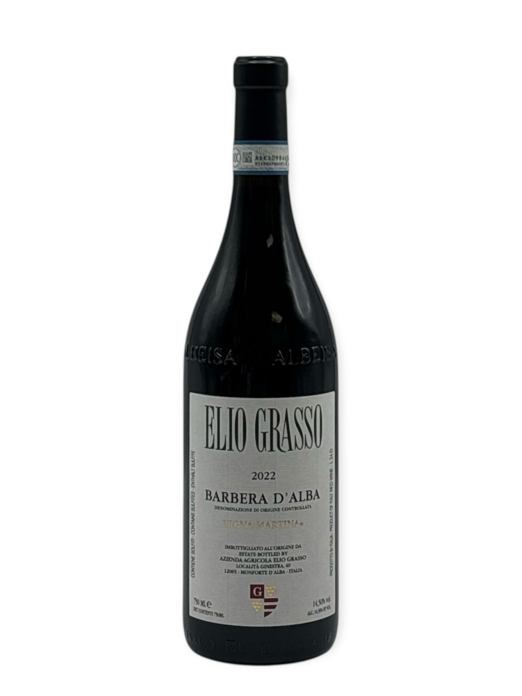 Elio Grasso - Barbera d'Alba 'Vigna Martina' 2023