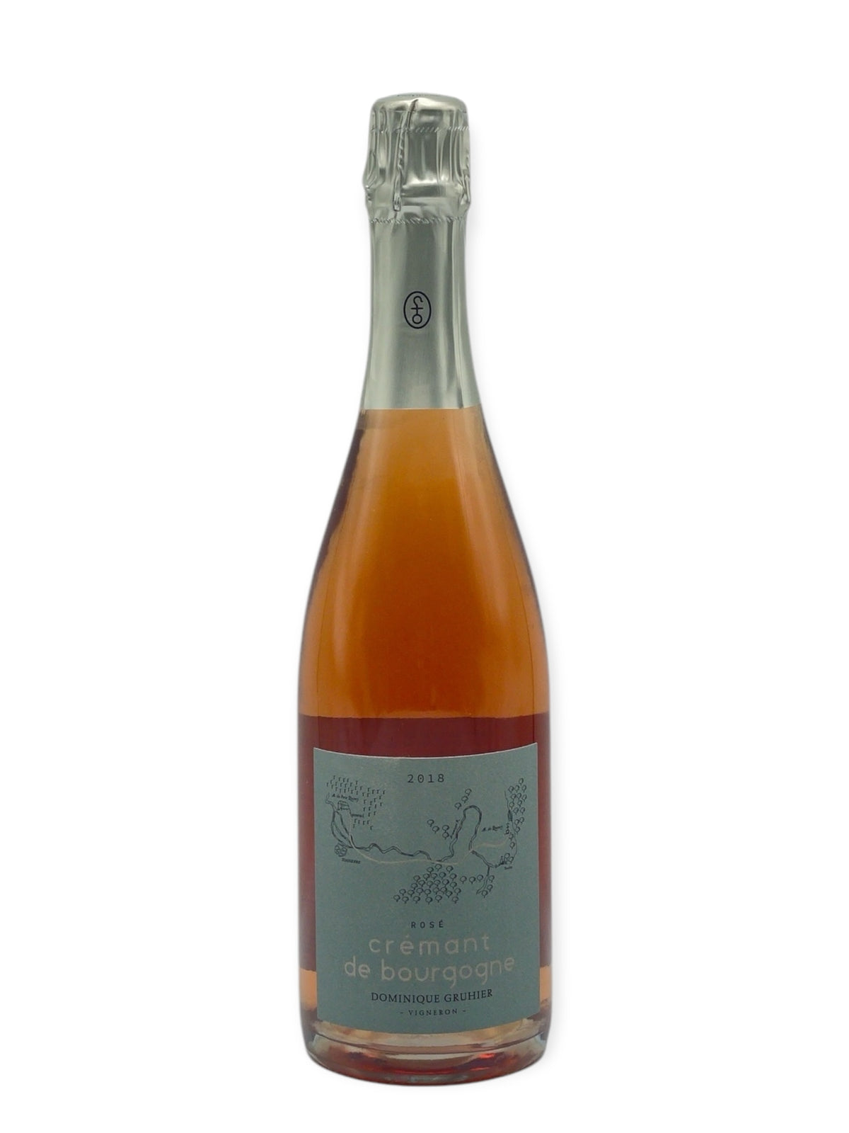 Dominique Gruhier - Crémant de Bourgogne Rosé 2018