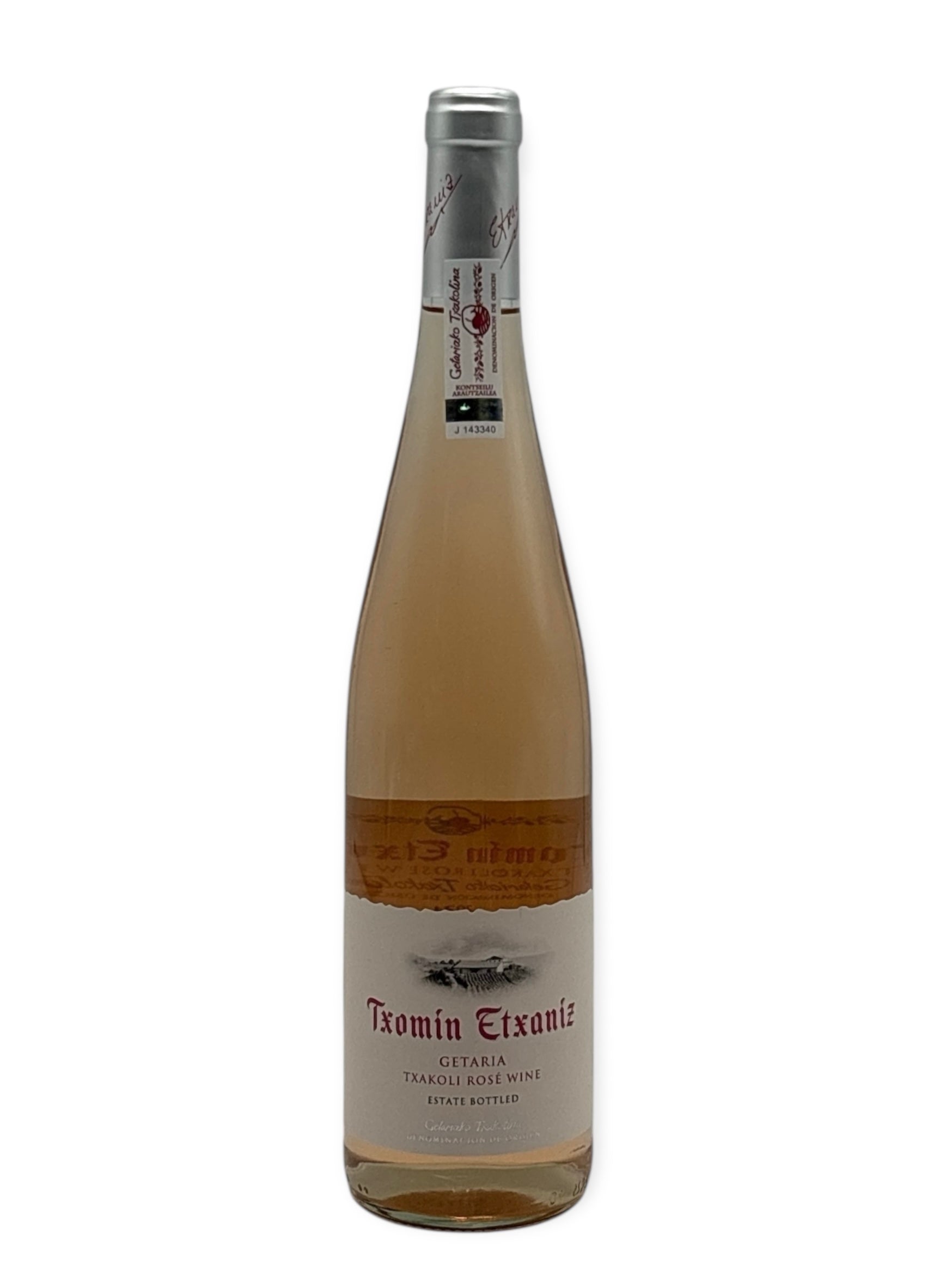 Txomin Etxaniz - Getaria Txakolina Rosado 2025 - VinoNueva Fine