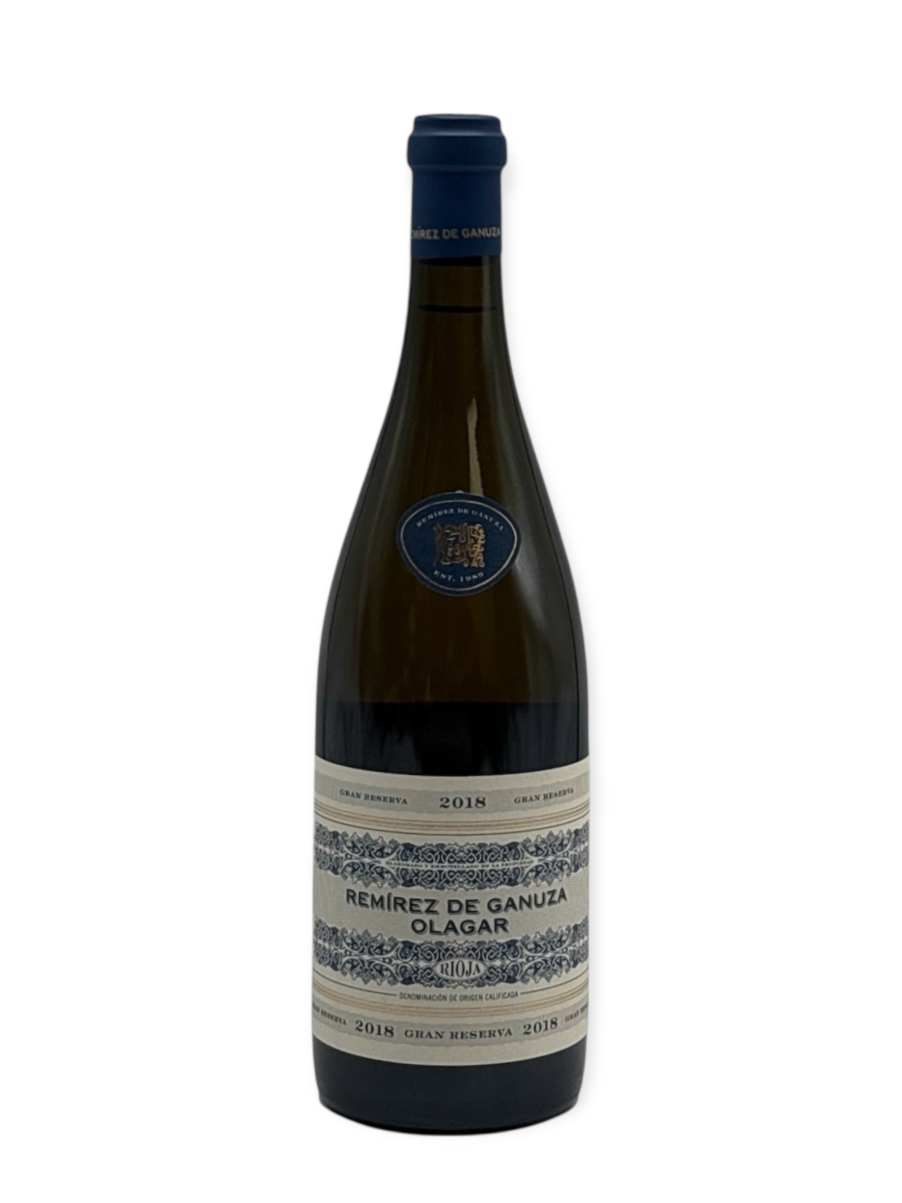 Fernando Remírez de Ganuza - Rioja Olagar Gran Reserva 2018