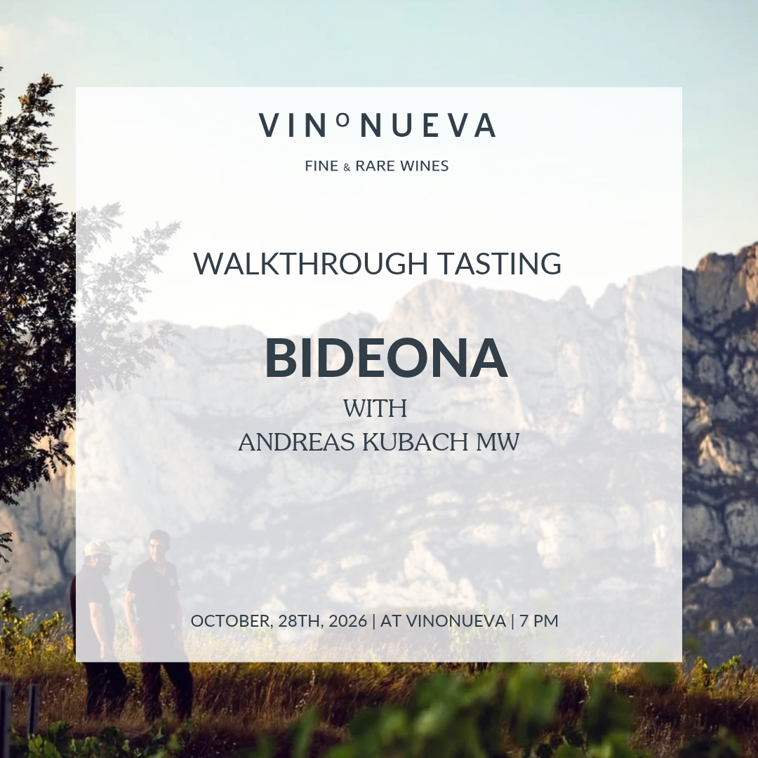 Bideona with Andreas Kubach MW Tasting 10.28.26