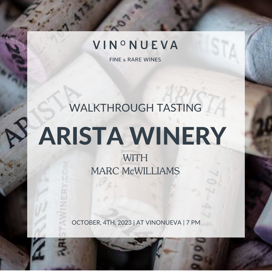 Arista Winery with Marc McWilliams 10.04.23