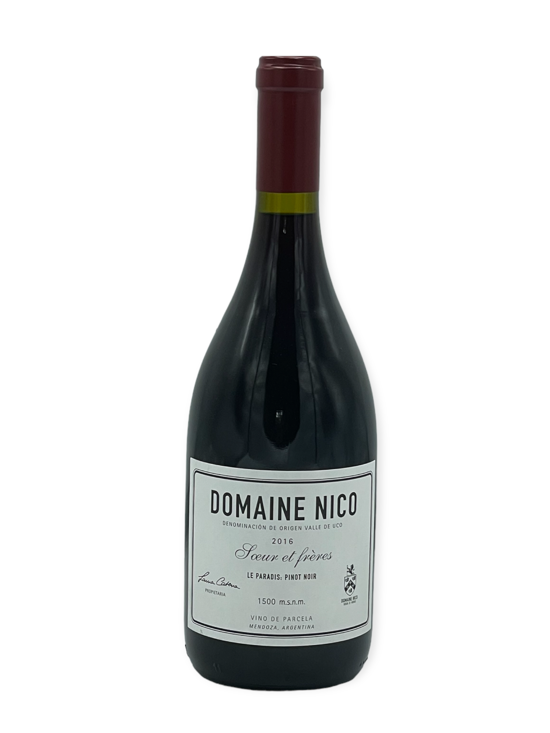 nicoページ Domaine Nico Soeur et Freres - 'Le Paradis' Pinot Noir 2016