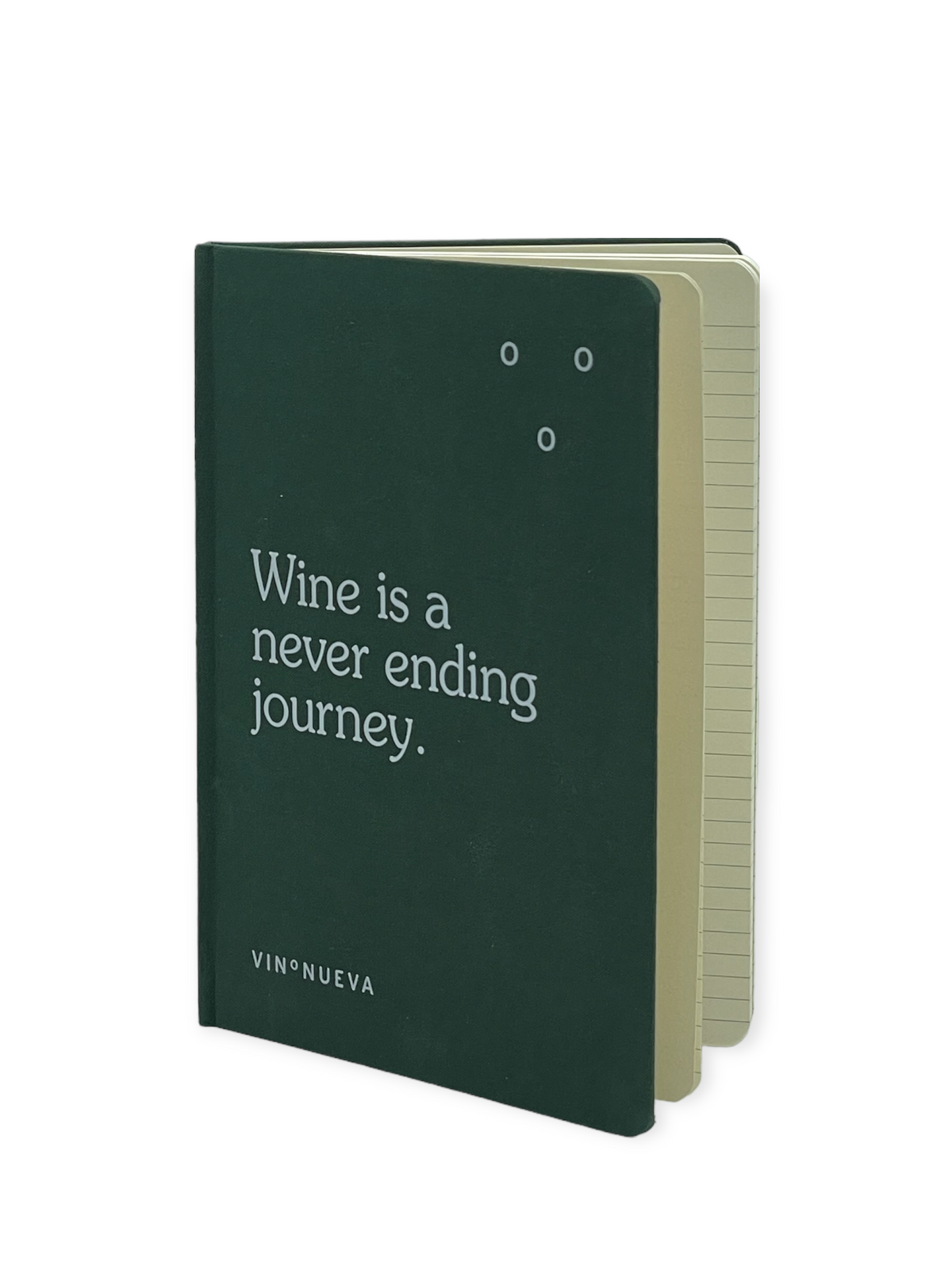 Wine is a never ending journey notebook